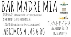 Fiestas Guadalupe Murcia Calendario Oficial bar madremia