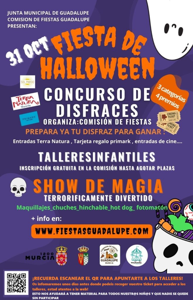 Fiestas Guadalupe Murcia Calendario Oficial hallowen portada fiestas guadalupe